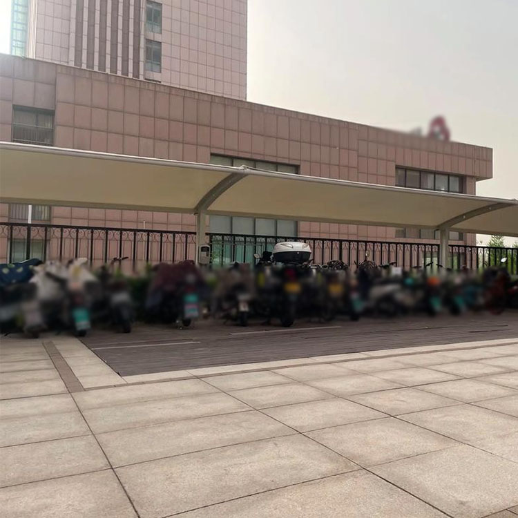 茂名膜结构电动车棚