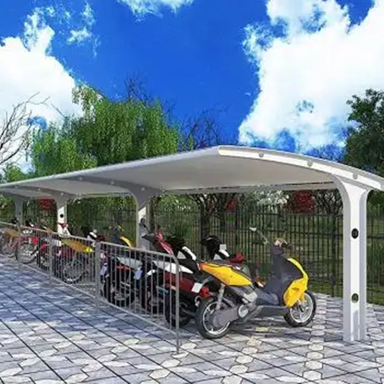 茂名膜结构电动车棚